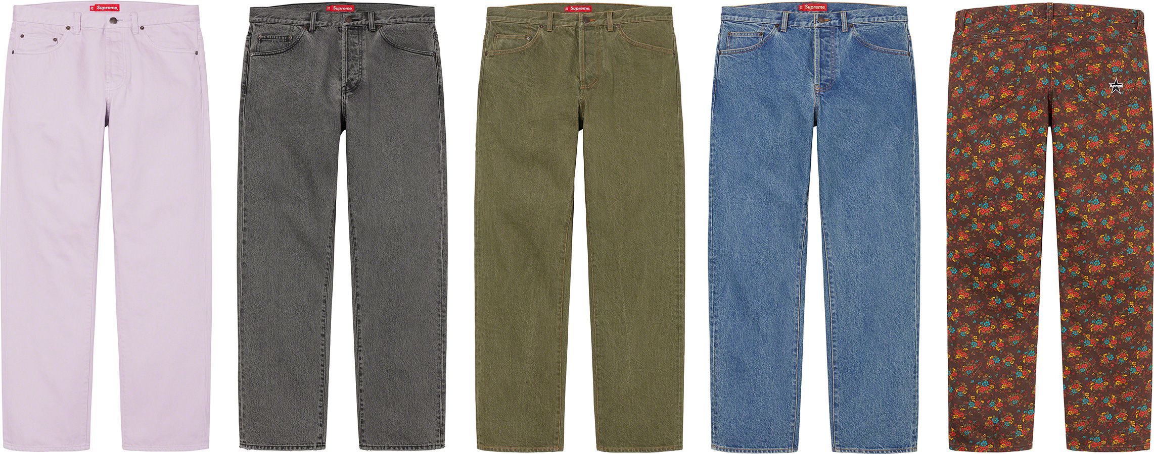 Stone Washed Black Slim Jean – Supreme