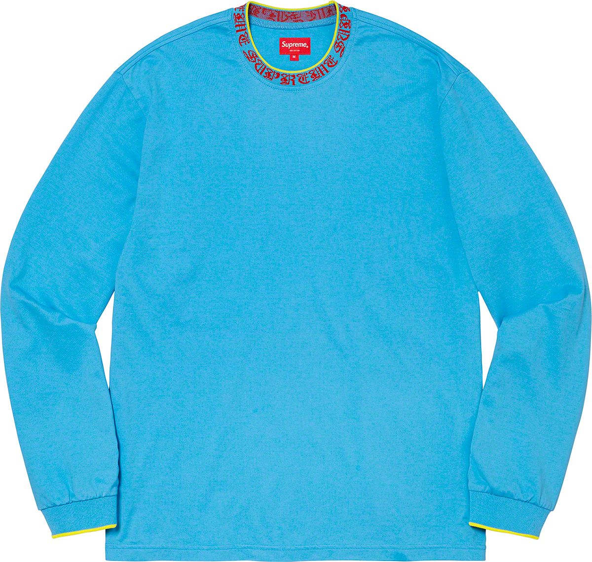 Old English Collar Logo L/S Top – Supreme