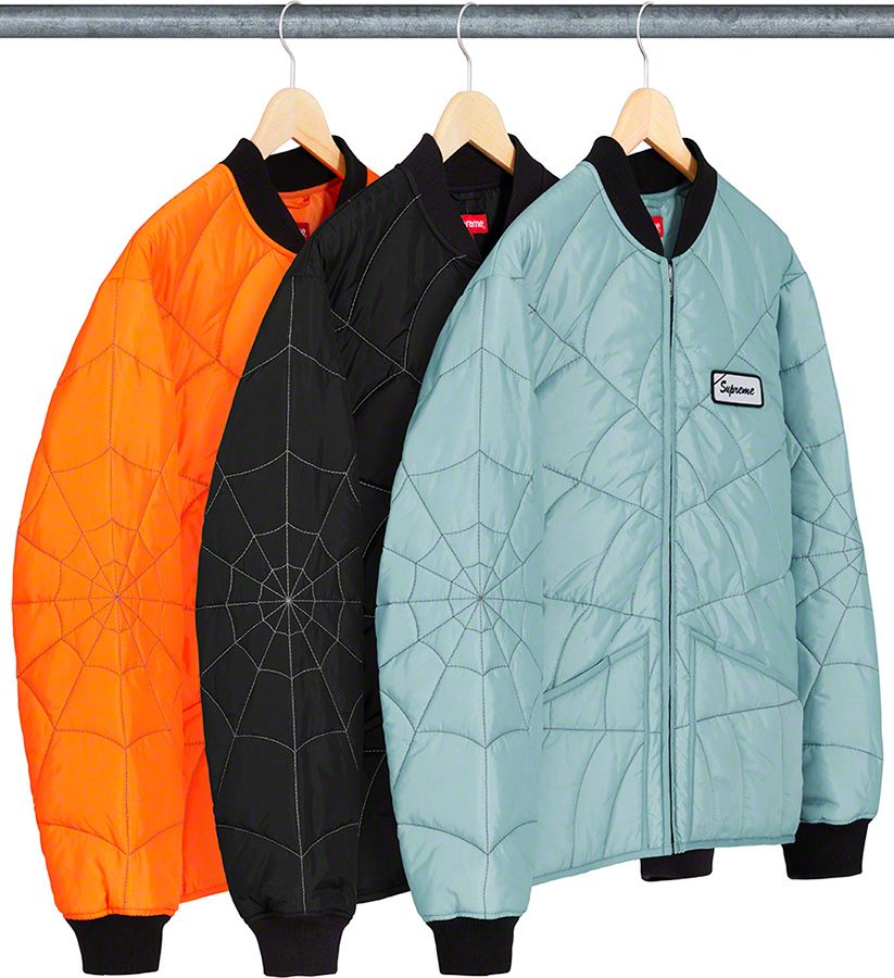 Spider Web Quilted Work Jacket – Supreme