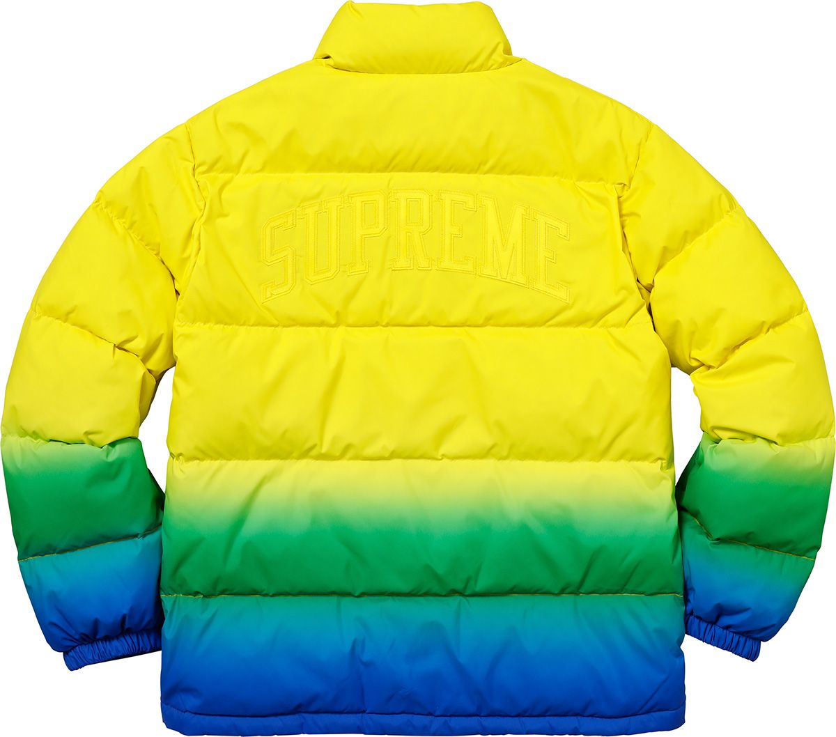 Gradient Puffy Jacket – Supreme