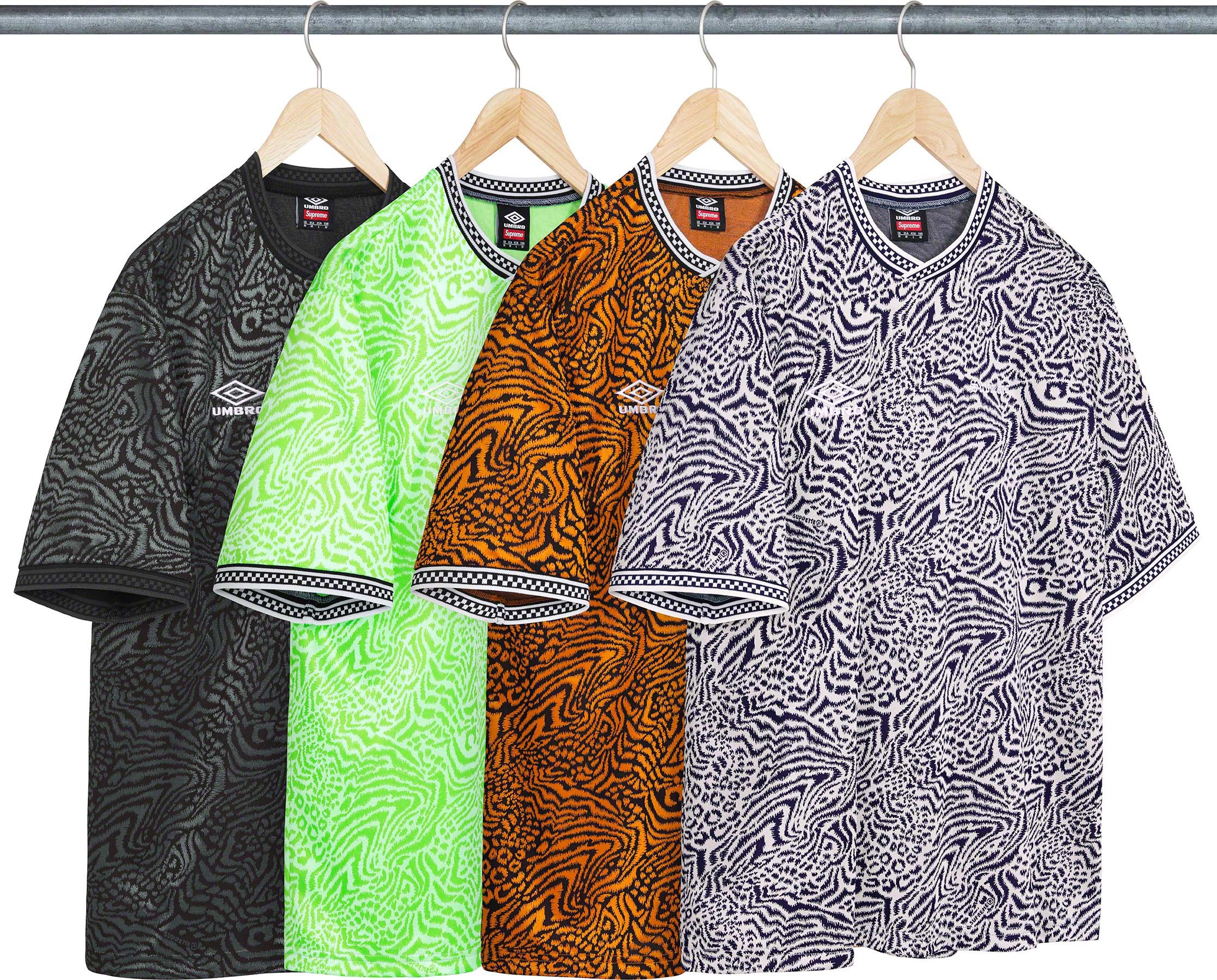 Supreme®/Umbro Jacquard Animal Print Soccer Jersey – Supreme