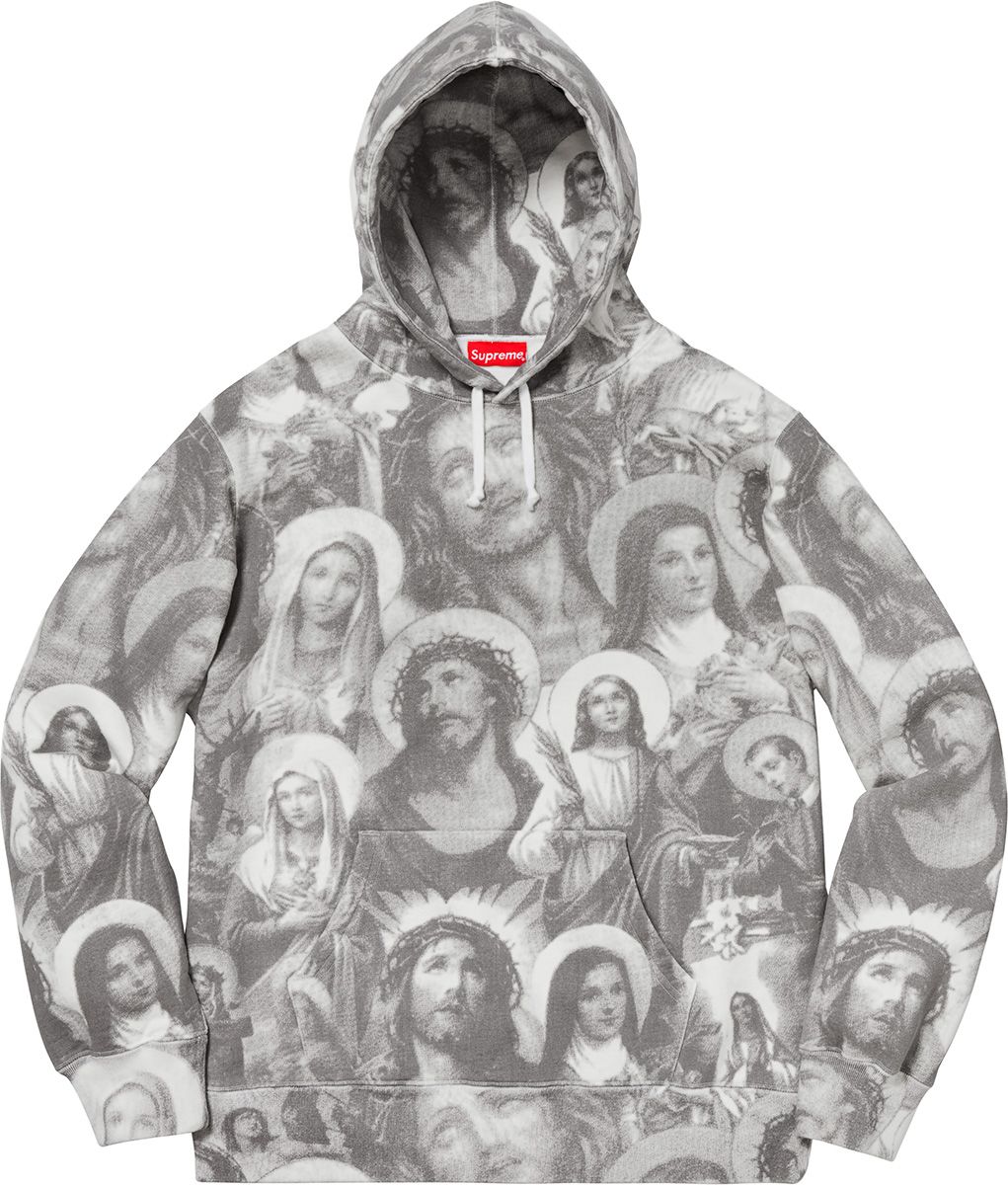 Jesus and Mary Hooded Sweatshirt – Supreme