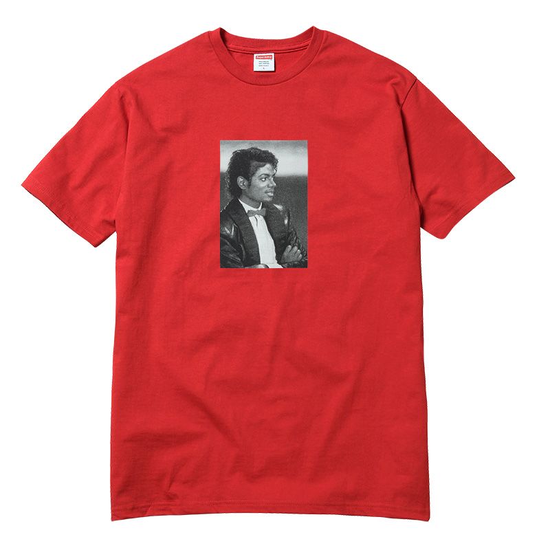 Michael jackson supreme t shirt on sale