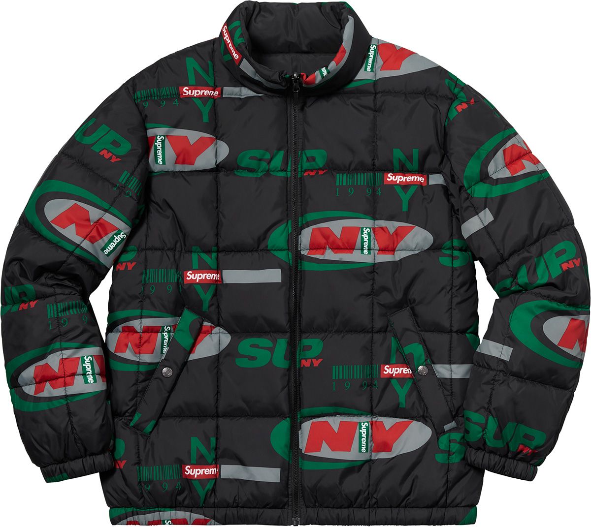 Supreme NY Reversible Puffy Jacket – Supreme