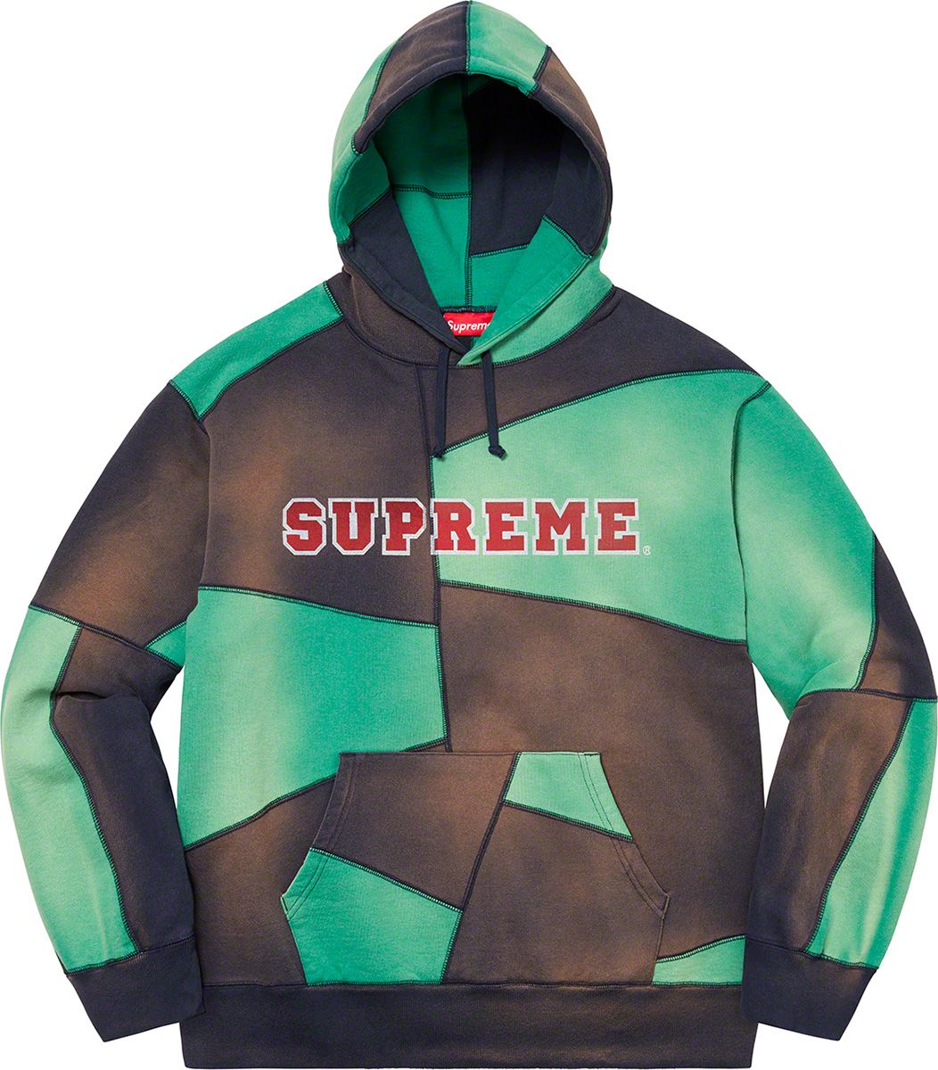 Patchwork hoodie supreme online