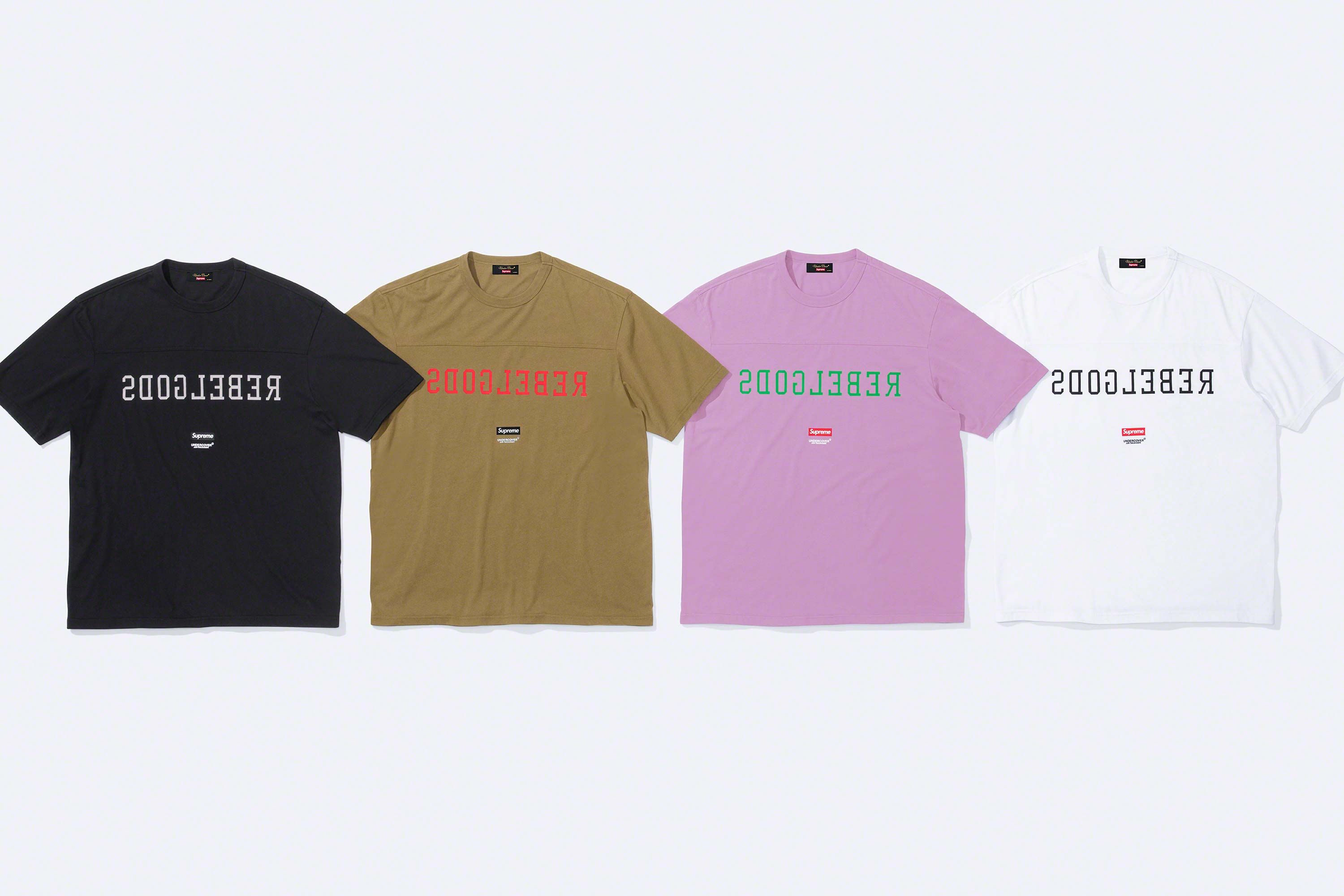 supreme アンダー カバー コレクション t シャツ