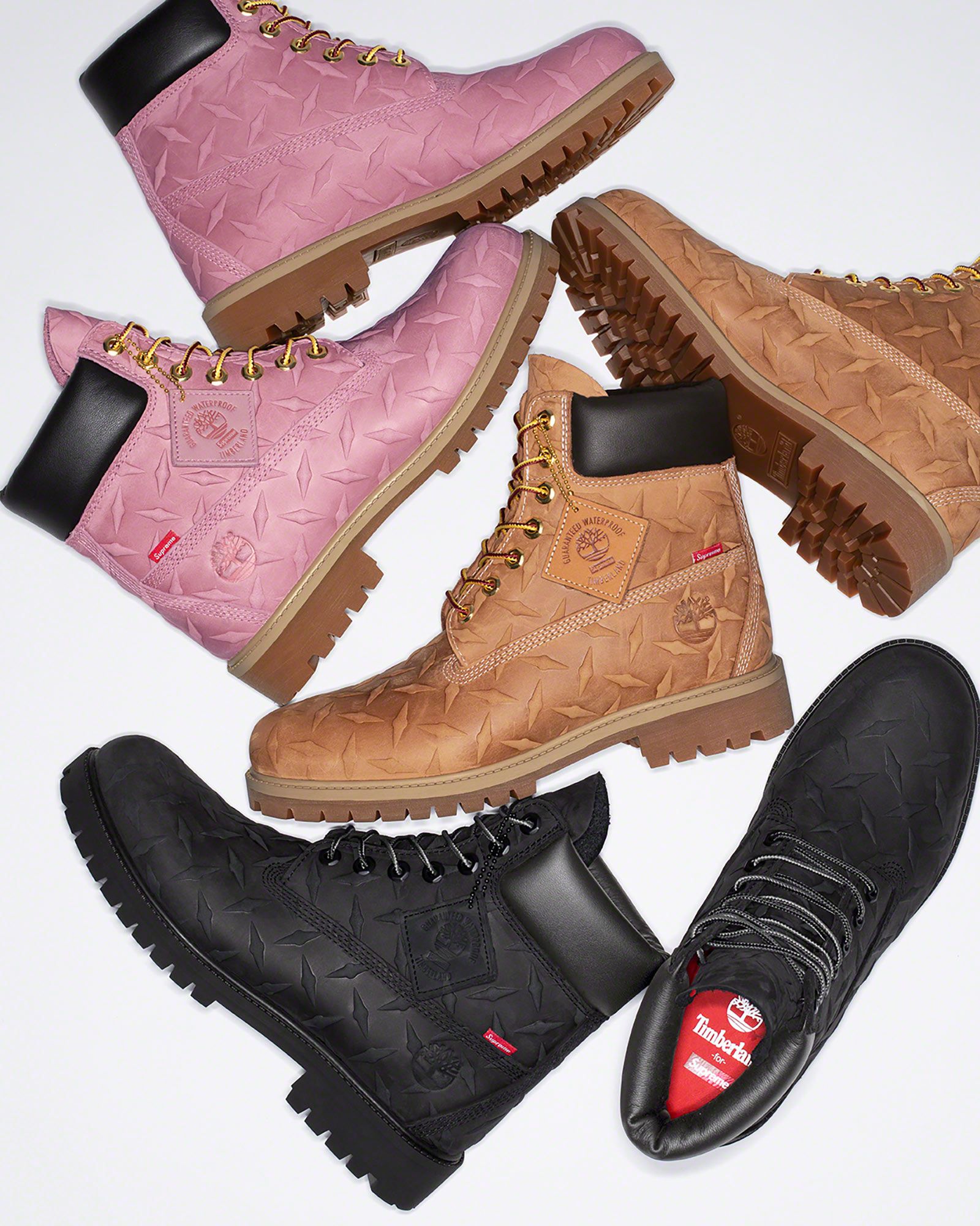 Supreme timbs on sale