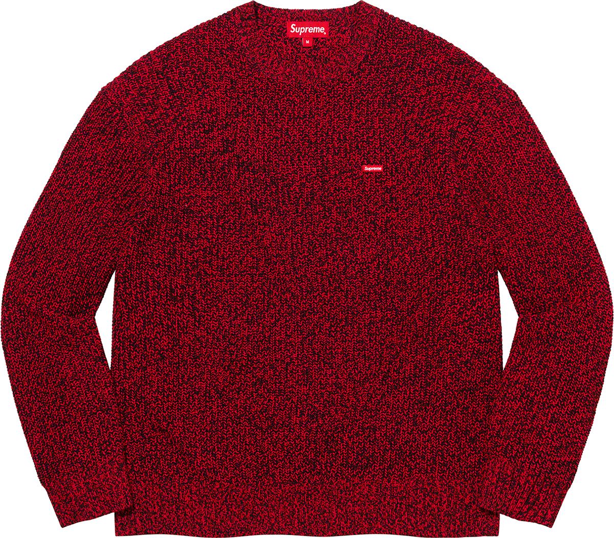 Mélange Rib Knit Sweater – Supreme