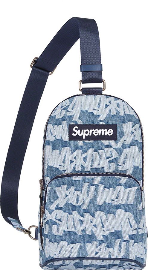 Fat Tip Jacquard Denim Backpack – Supreme