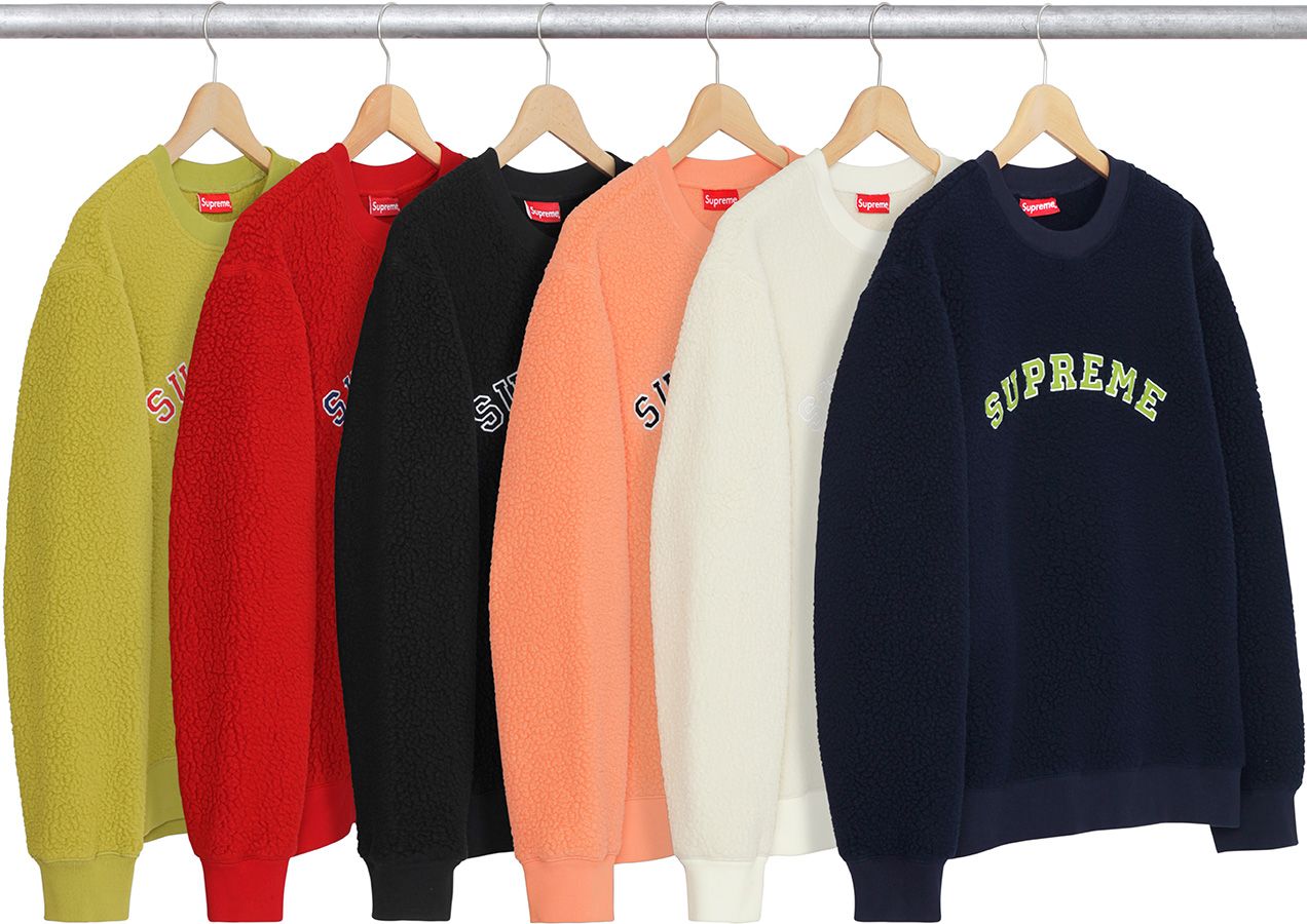 Polartec® Deep Pile Crewneck – Supreme