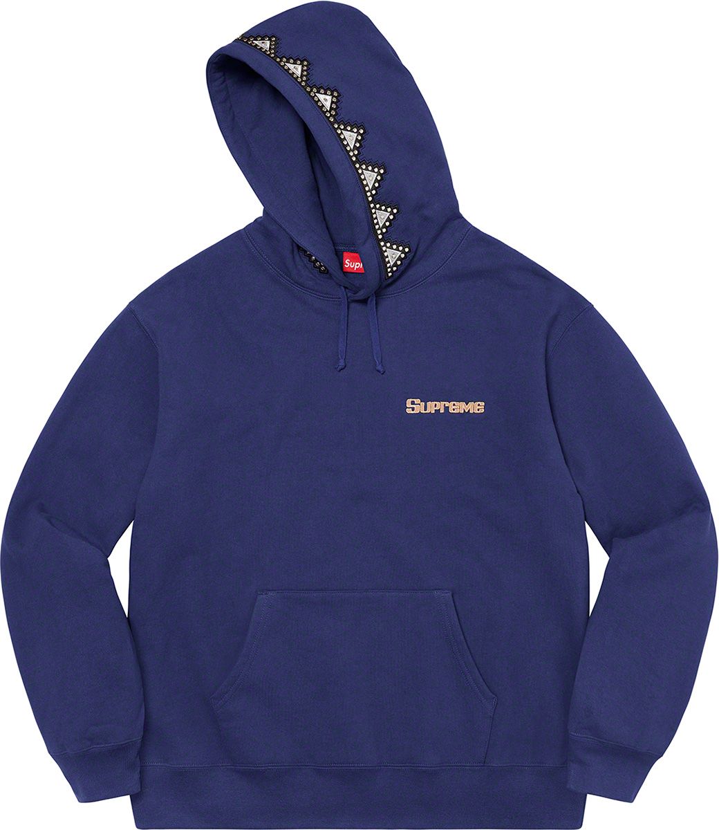 Pharaoh Studded Hooded Sweatshirt Supreme