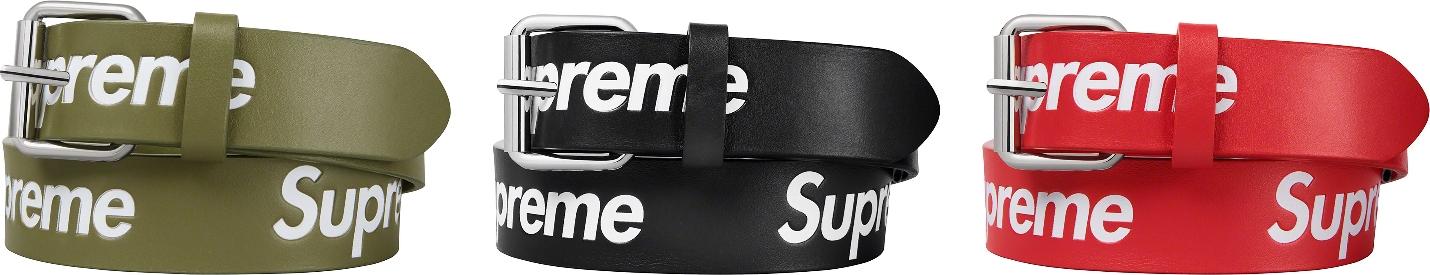 Repeat Leather Belt – Supreme