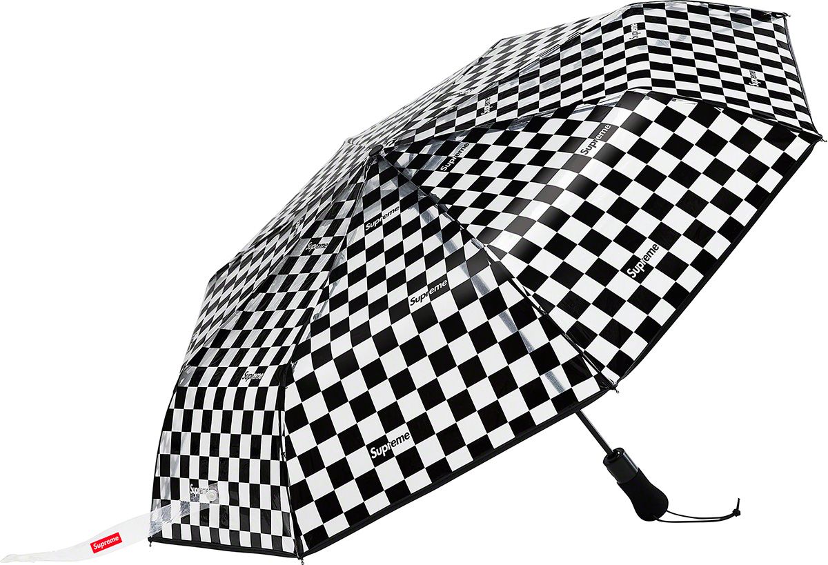 Supreme®/ShedRain® Transparent Checkerboard Umbrella – Supreme