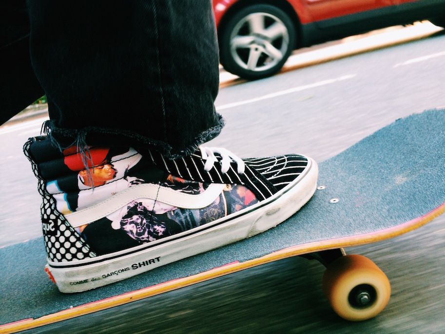 Supreme x comme des garcons vans online