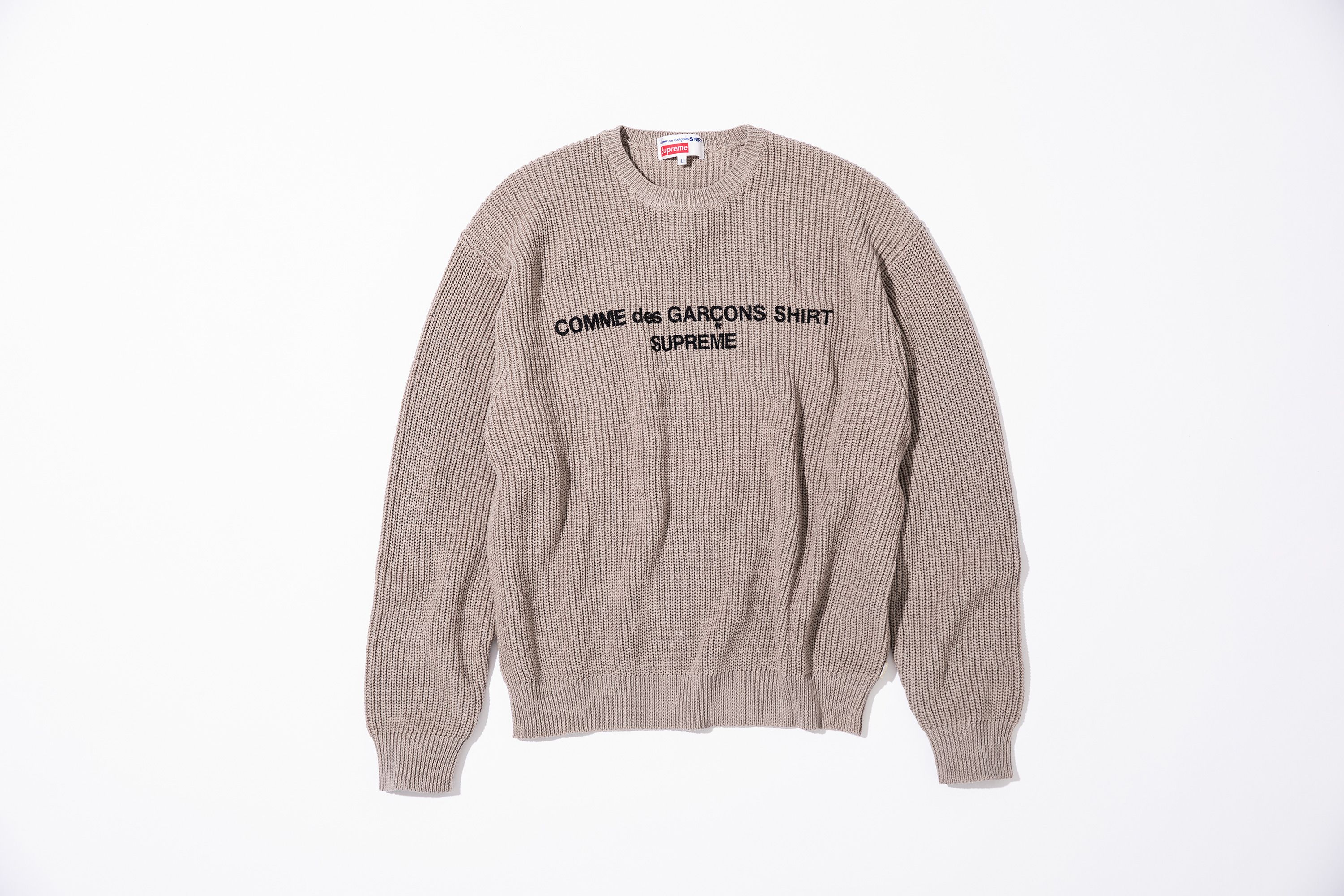 Comme des garcons x supreme sweater online