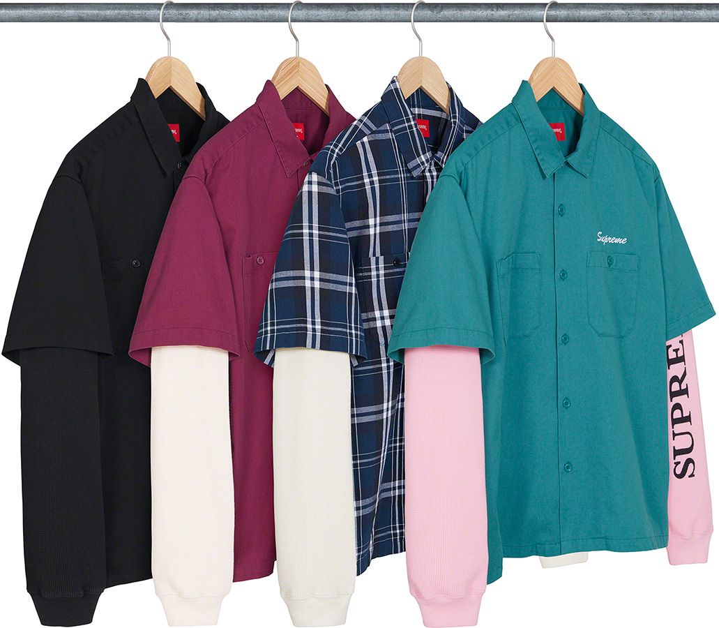 Supreme Thermal Work Shirt cheapest