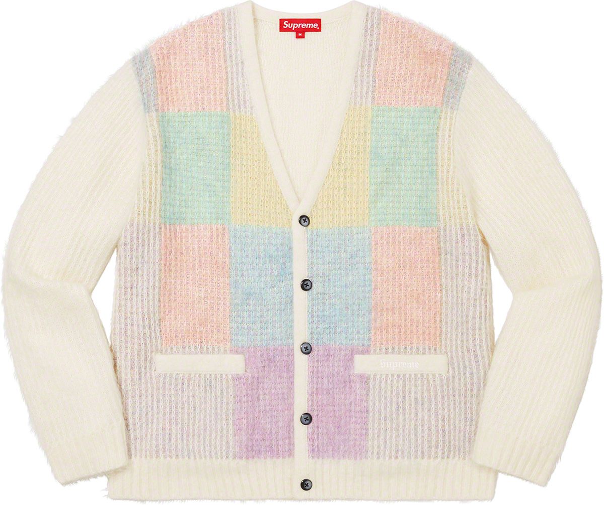 Brushed Grid Cardigan – Supreme