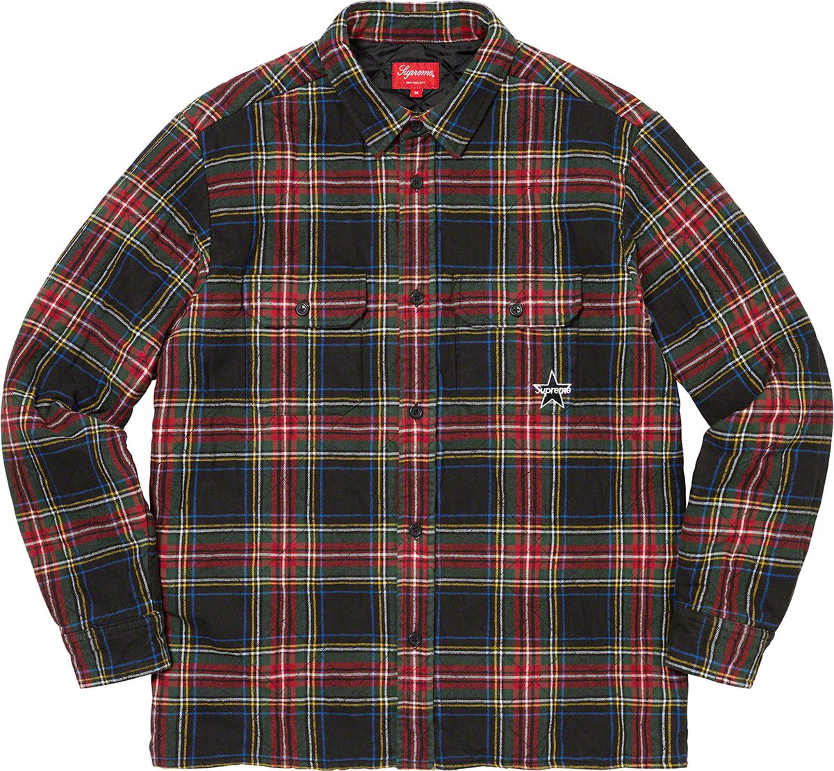 Quilted Plaid Flannel Shirt – Supreme