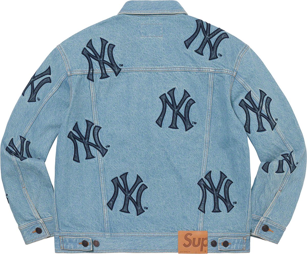 Supreme®/New York Yankees™ Denim Trucker Jacket – Supreme