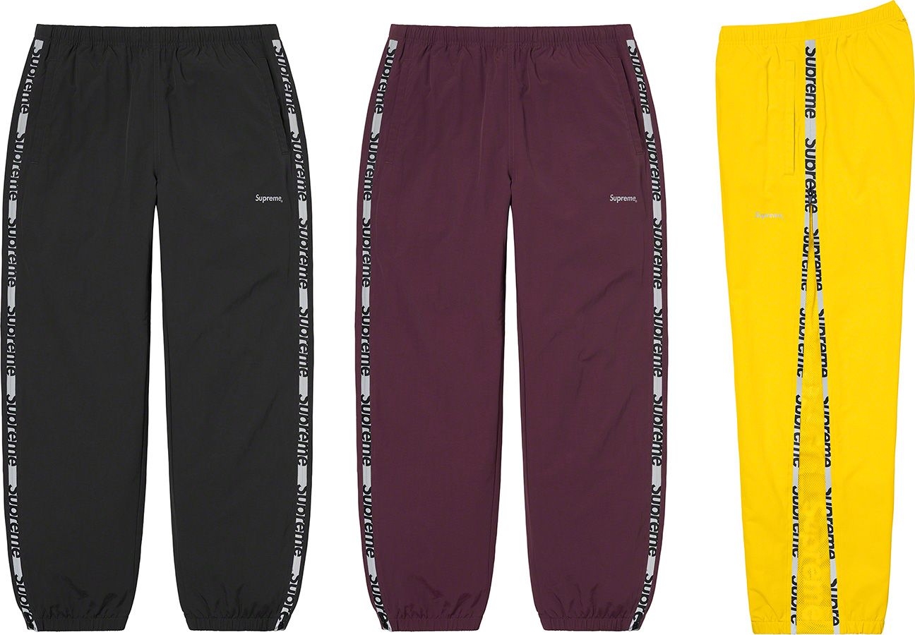 Reflective Zip Track Pant – Supreme