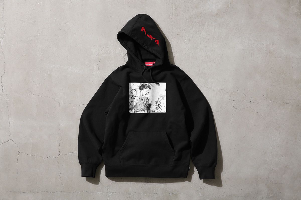 Supreme hoodie akira deals