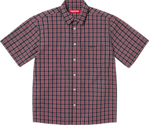 Loose Fit Mini Plaid S/S Shirt – Supreme