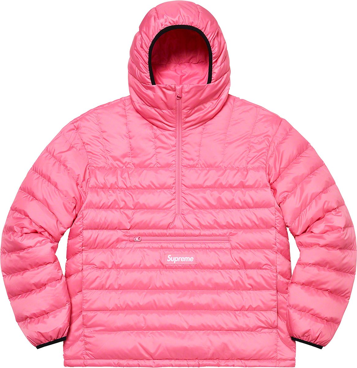 Micro Down Half Zip Hooded Pullover – Supreme