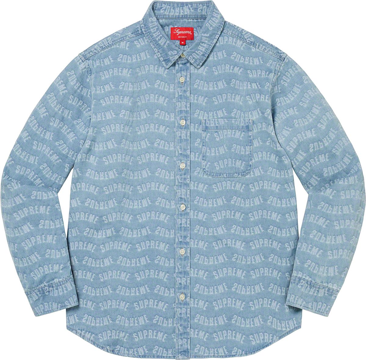 Arc Jacquard Denim Shirt Supreme