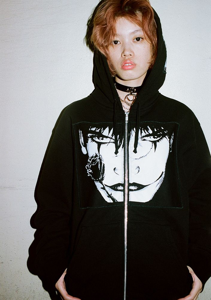 Supreme/The Crow Hooded store Sweatshirt