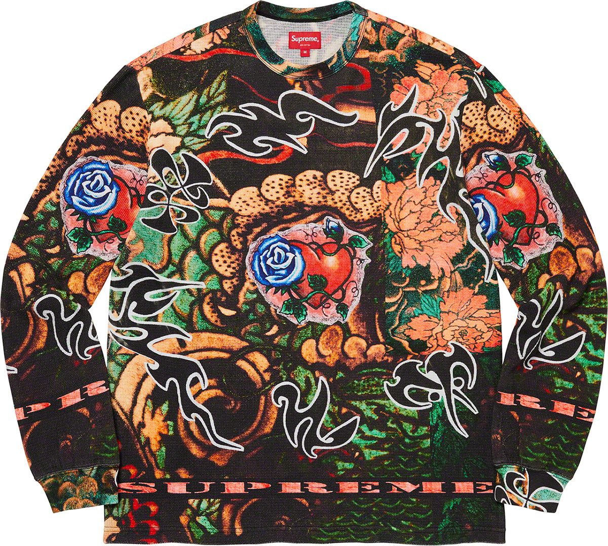 Sacred Heart Waffle L/S Top – Supreme