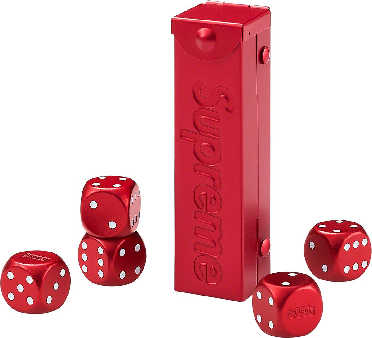 Supreme FW11 Dice Set hot - Red - New