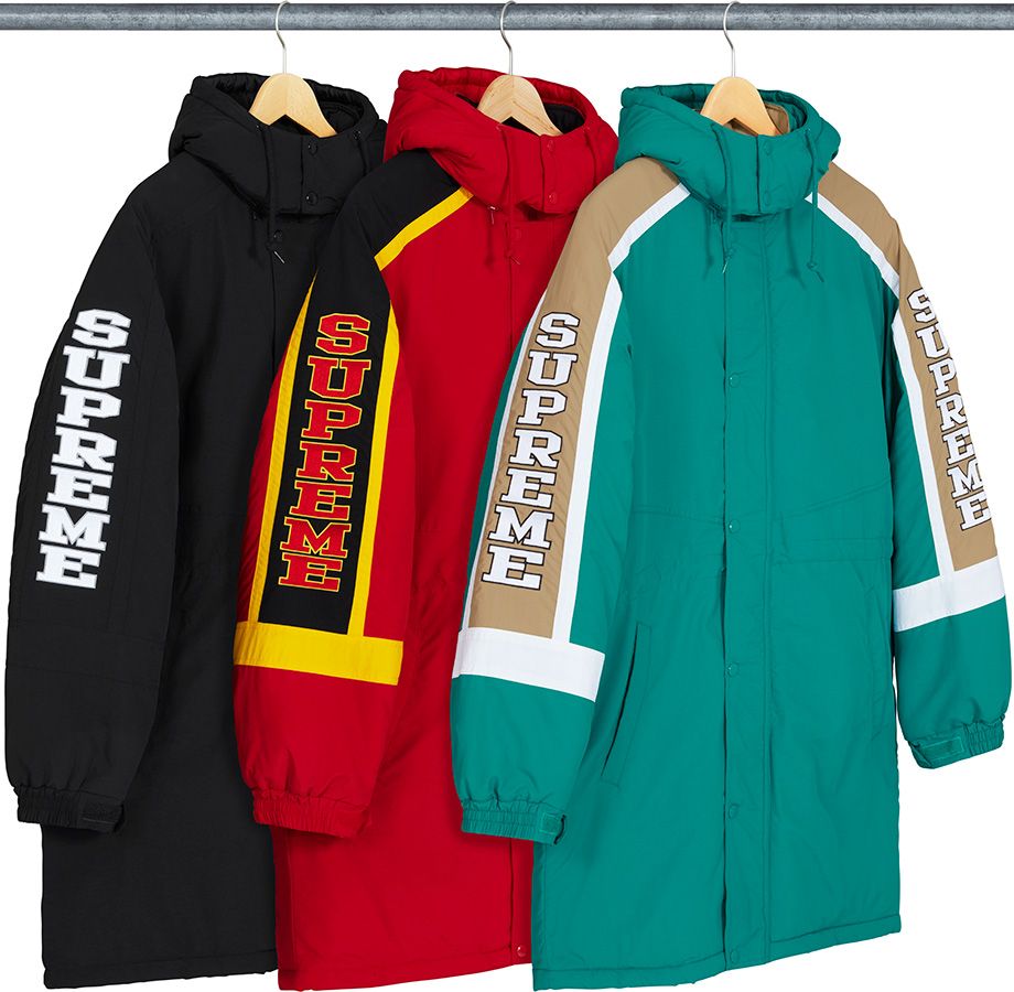 Sleeve Logo Sideline Parka – Supreme