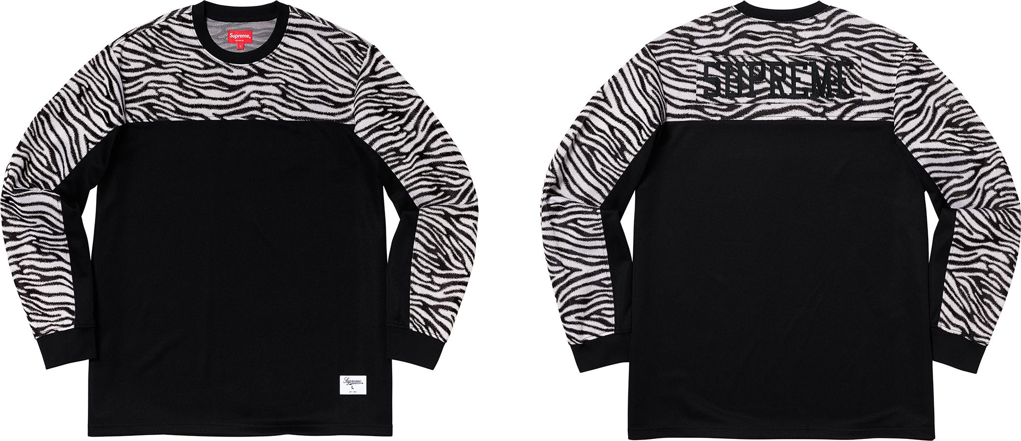 Zebra L/S Top – Supreme