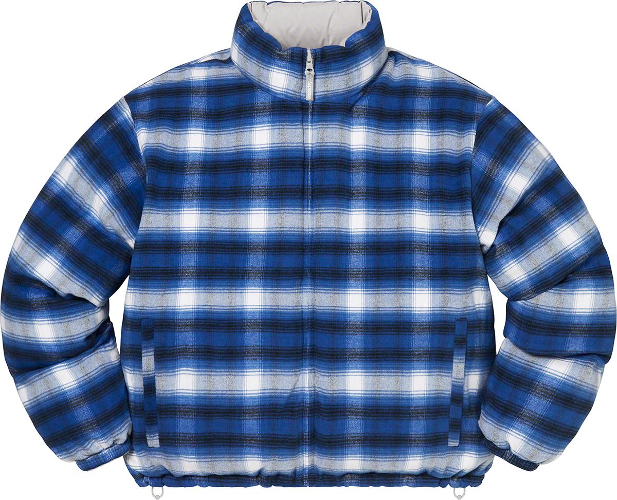 Flannel Reversible Puffer Jacket – Supreme