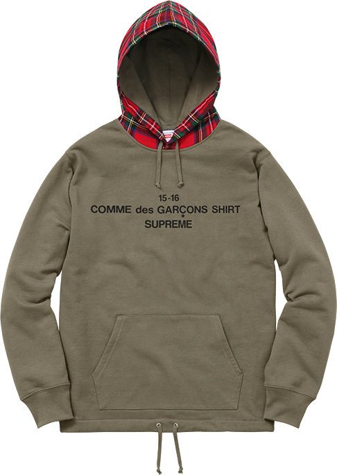 Supreme commes des garcons hoodie sale