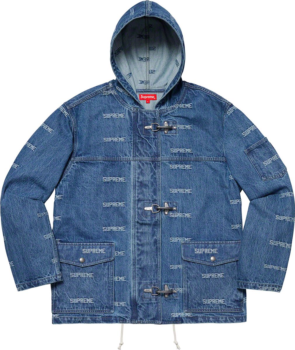 Logo Denim Turnout Jacket – Supreme