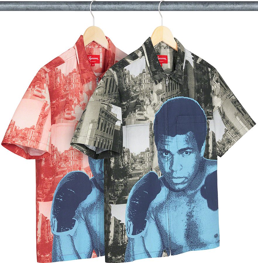 Muhammad Ali Zip Up S/S Shirt – Supreme