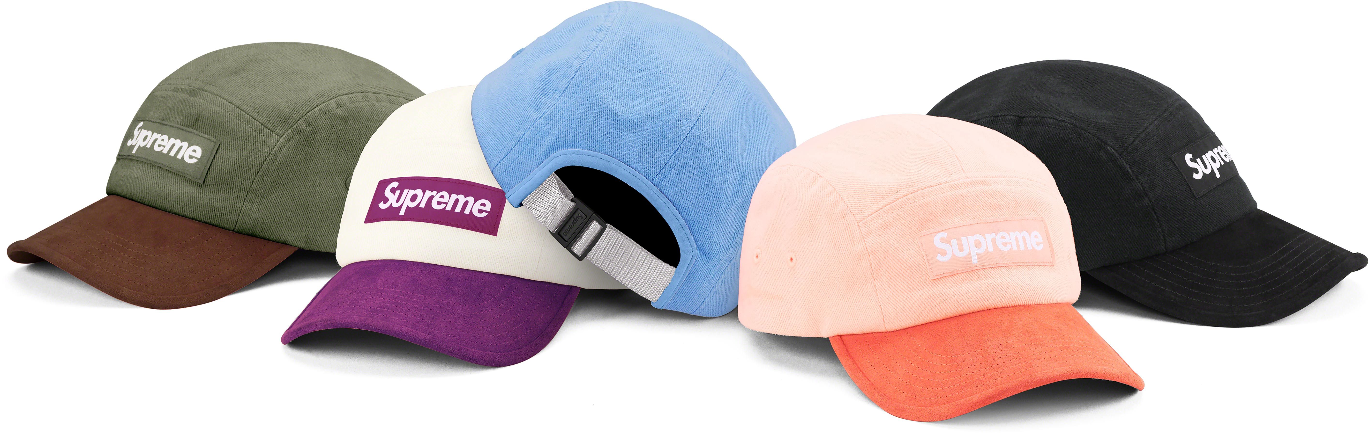 Suede Visor Camp Cap – Supreme