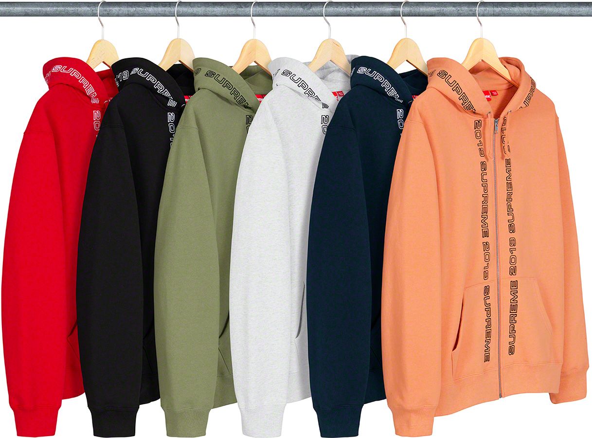 Topline Zip Up Sweatshirt – Supreme