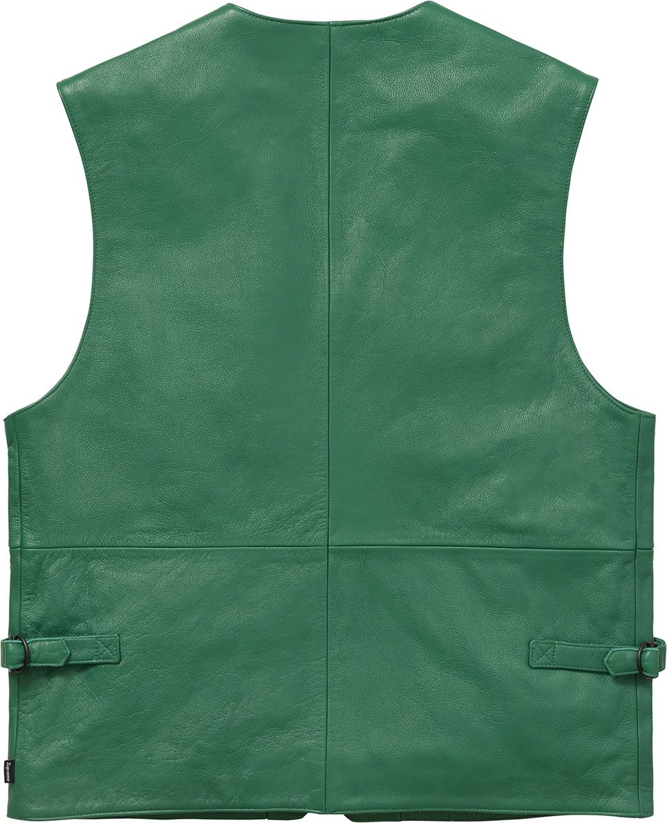 Leather Utility Vest – Supreme