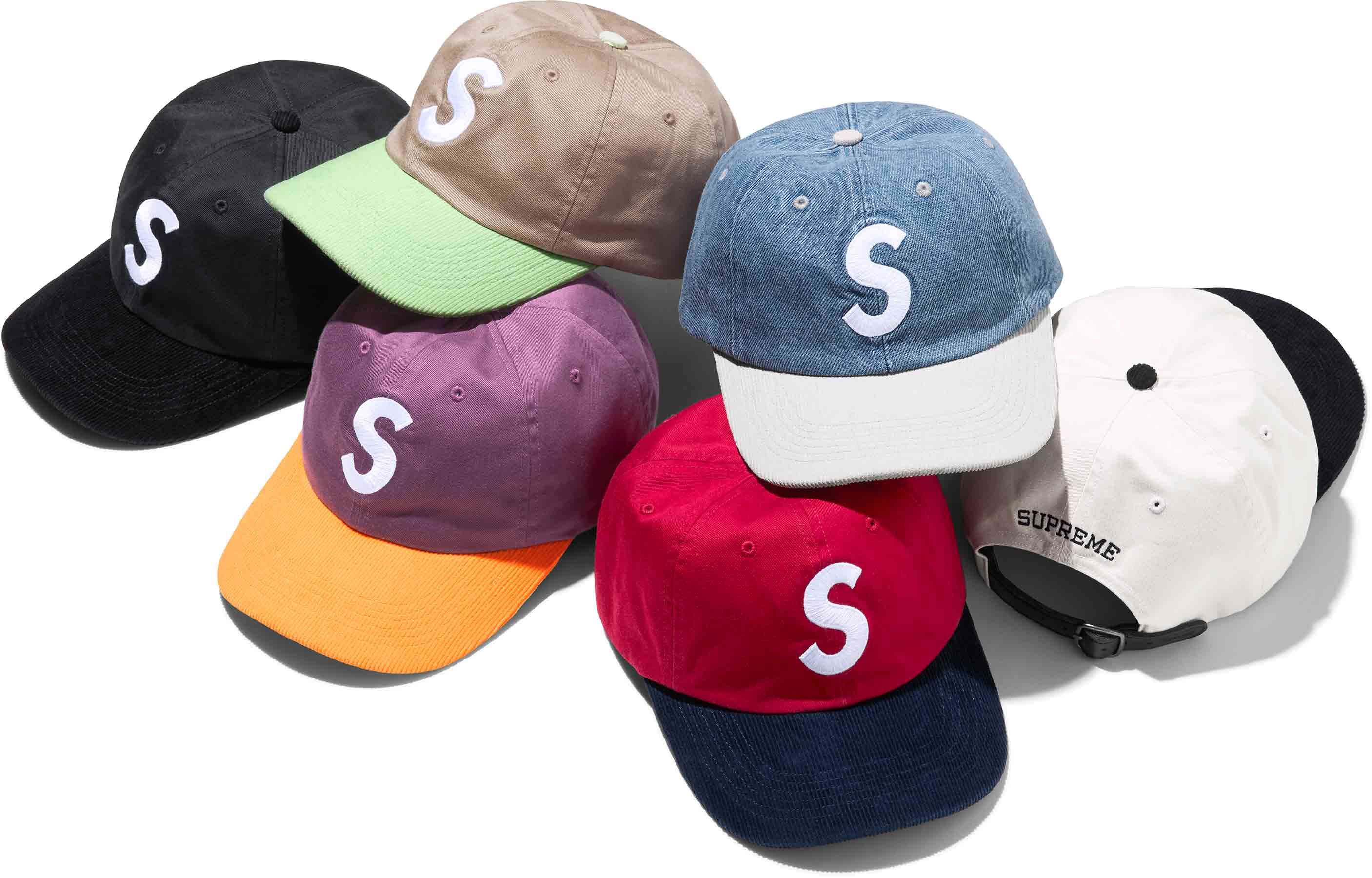 2 Tone S Logo 6 Panel Supreme