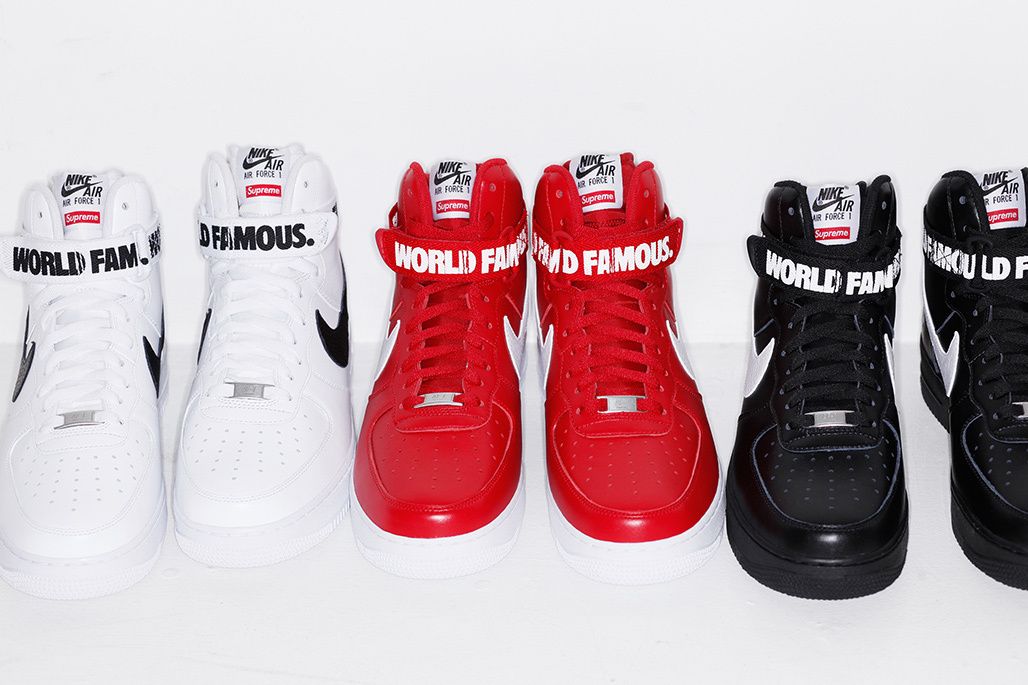 Supreme/Nike Air Force 1 High – News – Supreme