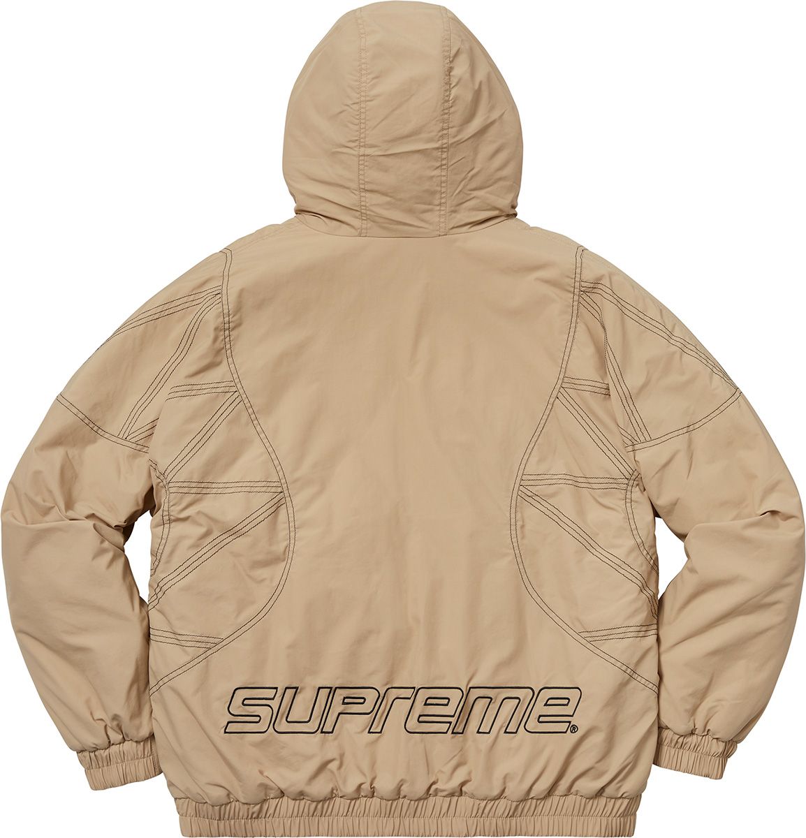 Zig Zag Stitch Puffy Jacket – Supreme