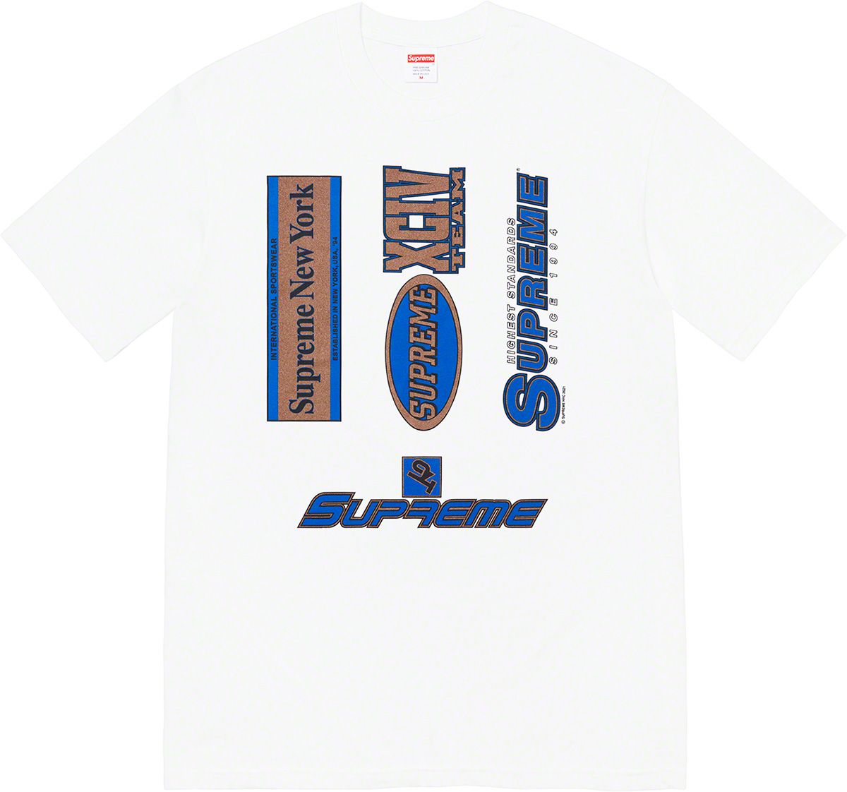 Multi Logos Tee – Supreme