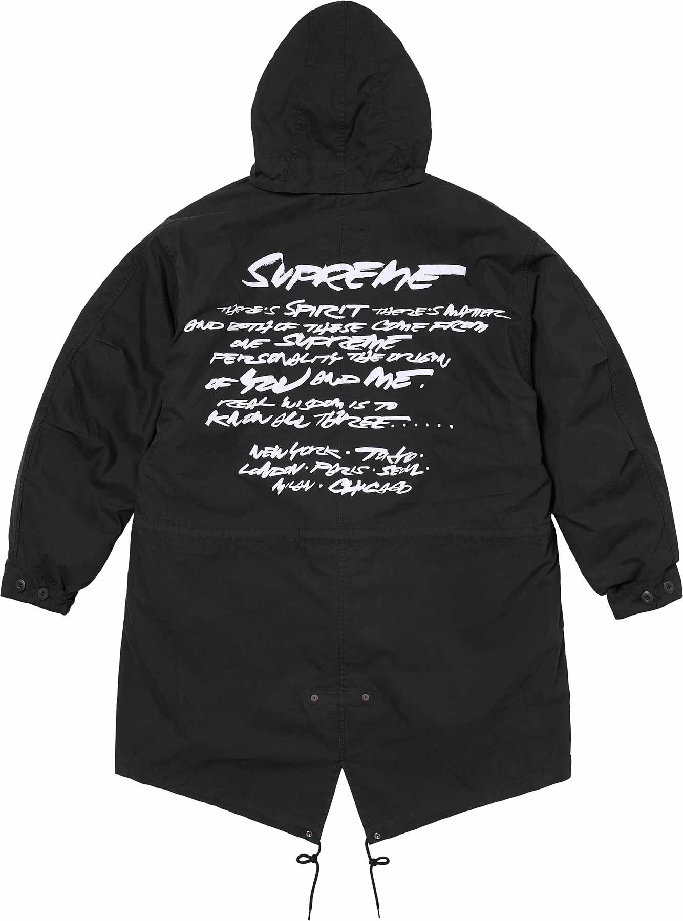 Futura Fishtail Parka – Supreme