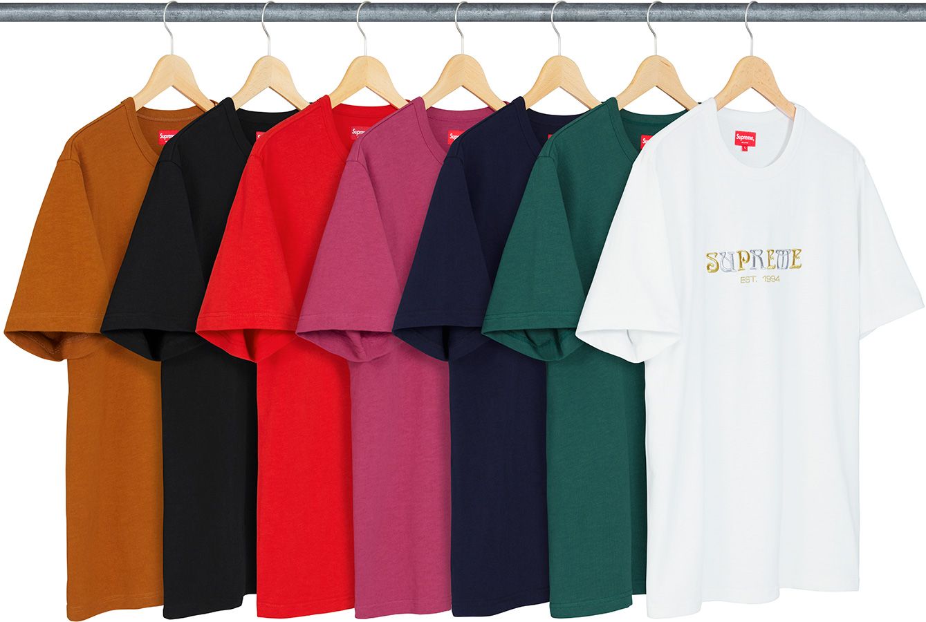 Printed Arc S/S Top – Supreme