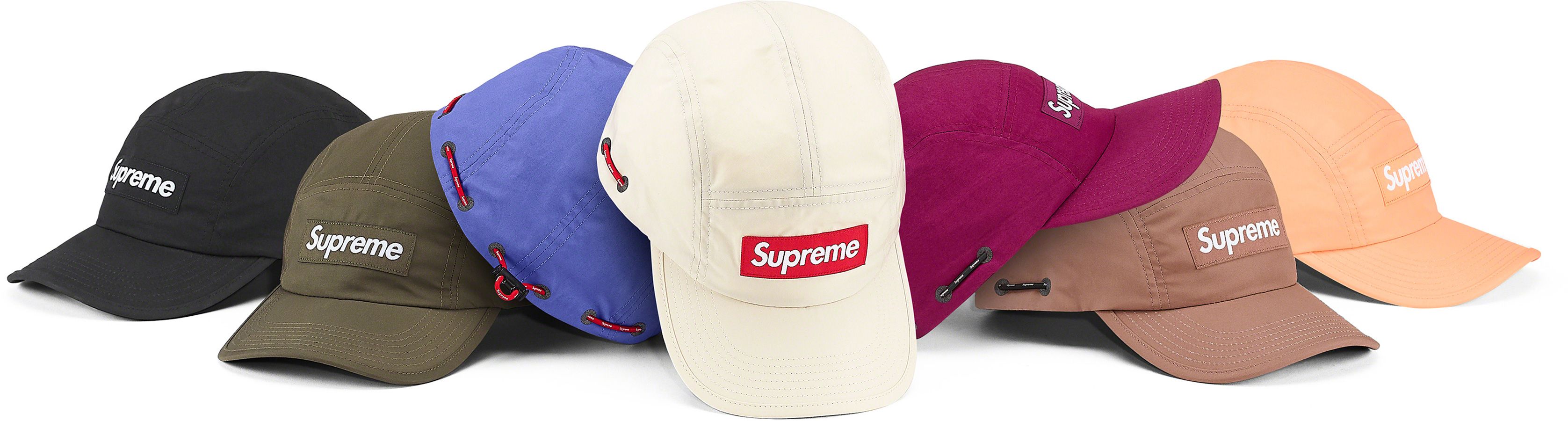 Supreme Vintage Camo Camp Cap くき RC1