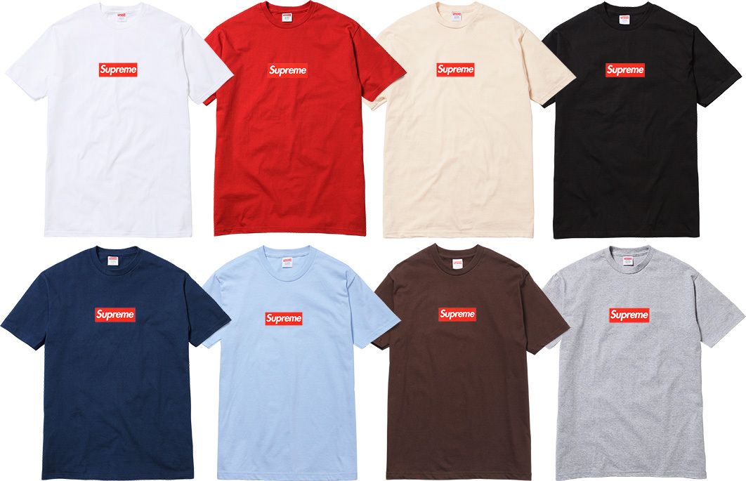 Supreme 20th anniversary t shirt on sale