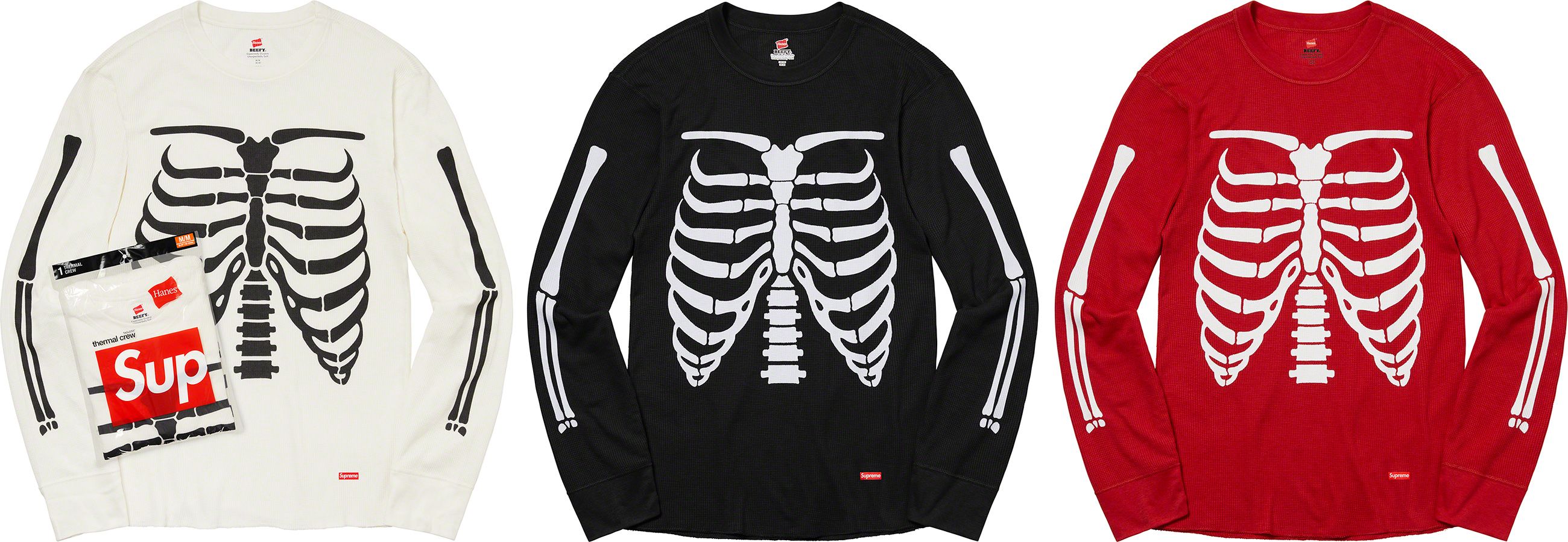 Supreme®/Hanes® Bones Thermal Crew (1 Pack) – Supreme