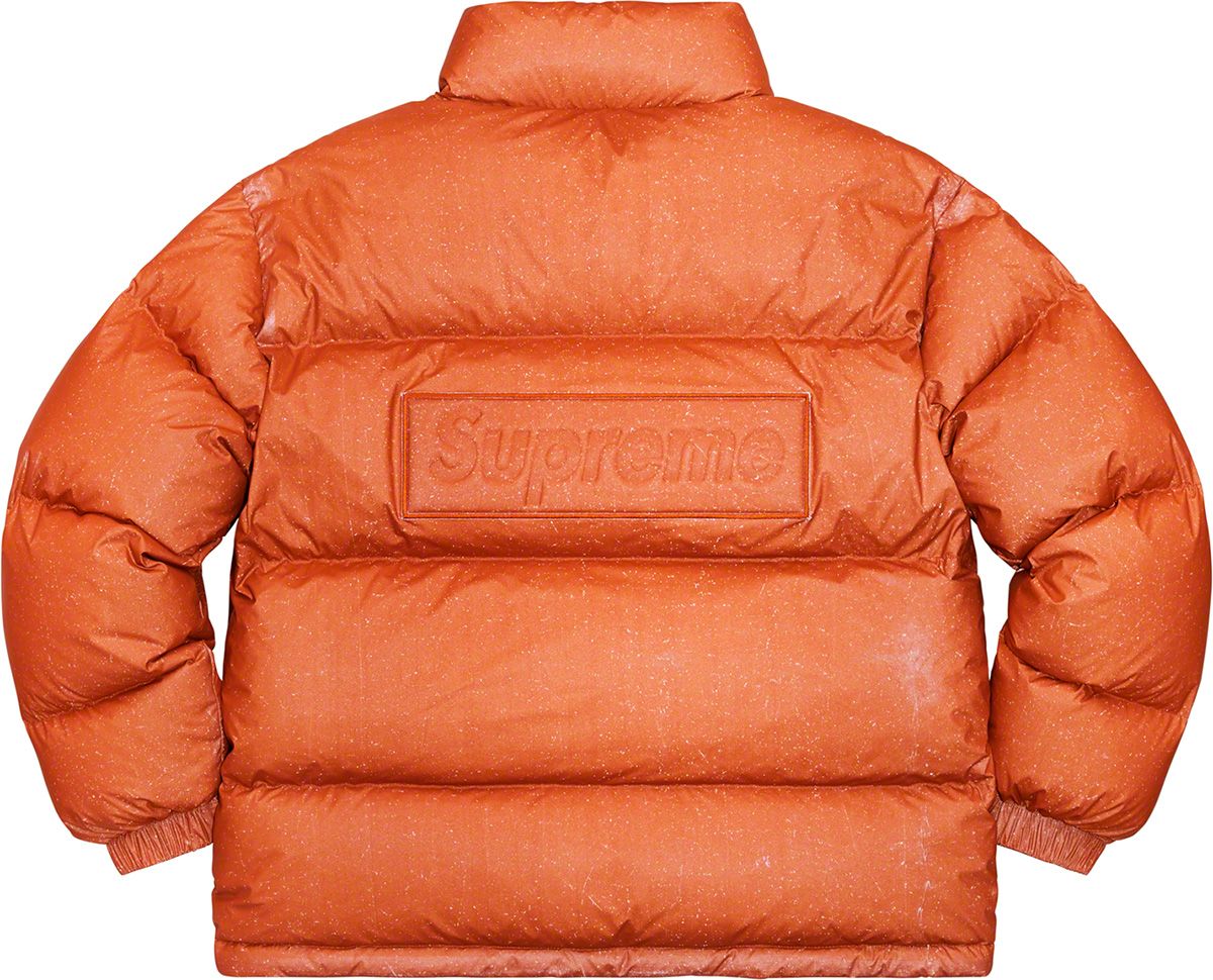 Reflective Speckled Down Jacket – Supreme